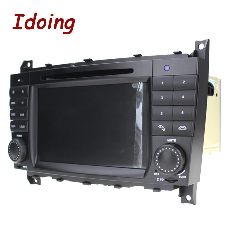 Idoing 7 &quot8 ядерный 2Din Andriod9.0 автомобильный Радио gps DVD мультимедийный плеер для Mercedes