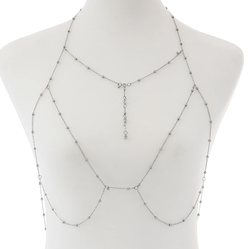 Бусы ожерелье цепочка для тела ювелирные изделия 2017 Женская Сексуальная