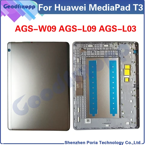 Задняя крышка батарейного отсека для Huawei MediaPad T3 10 AGS-W09 AGS-L09 AGS-L03