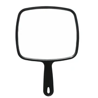 handheld mirror large comfortable hand held mirror with handle professional makeup tool for ladies beauty dresser home salon