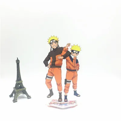 8 Брелок в стиле аниме Наруто Jiraiya Sabakuno Gaara Саске Хатаке Какаши Hoshigaki Kisame милый забавный мультфильм акриловый брелок - Цвет: 8