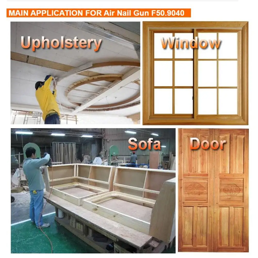 Пневматические молотки степлер мебельный заклепки три 2 в 1 пистолет комплект