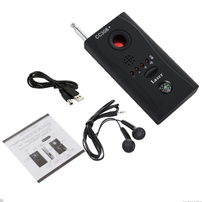 CC308 + полный диапазон беспроводной анти скрытый подслушивающий Радиочастотный