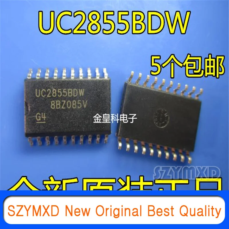 

5 шт./лот новый оригинальный UC2855BDW UC2855B патч SOP-20 коэффициент мощности предварительный регулятор