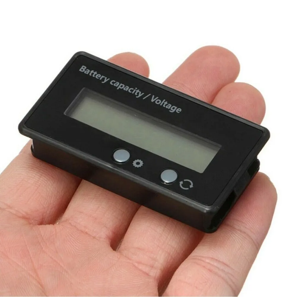 Светодиодные цифровые измерители напряжения тестер емкости батареи с