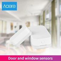 aqara door window sensor smart home zigbee function mini sensor remote control alarm security for mijia app apple homekit