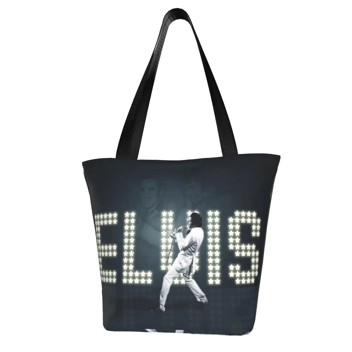 Elvis Shopping Bag Aesthetic Cloth Outdoor Handbag Female Fashion Bags