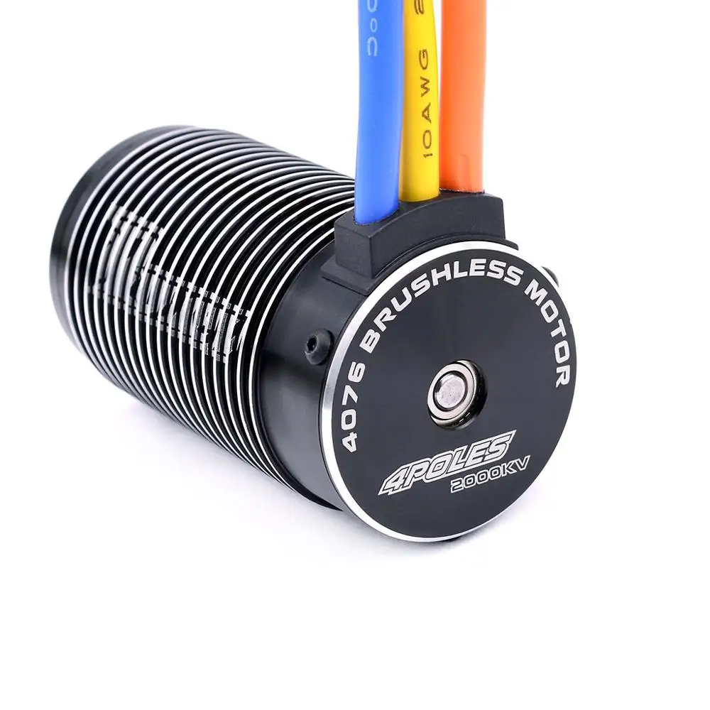 Фото Ракета 4076 2000KV 2250KV бесщеточный двигатель для 1/8 TRAXXAS HPI RC автомобиль грузовик Ракета 4076 2000KV 2250KV бесщеточный двигатель для 1/8 TRAXXAS HPI RC автомобиль грузовик