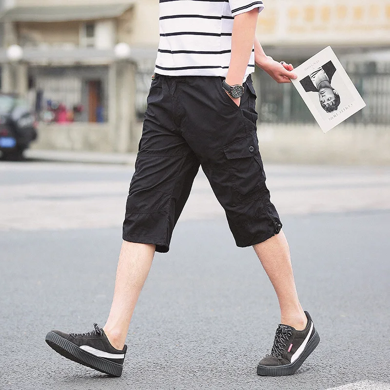 

Summer Men's soldiers men's shorts tactical army cotton shorts men's loose work Casual shorts Plus size M-3XL