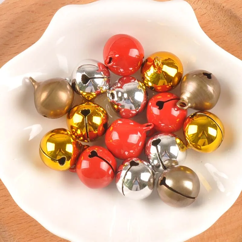 Золотые/серебряные/медные/красные маленькие Jingle подвески для колокольчиков