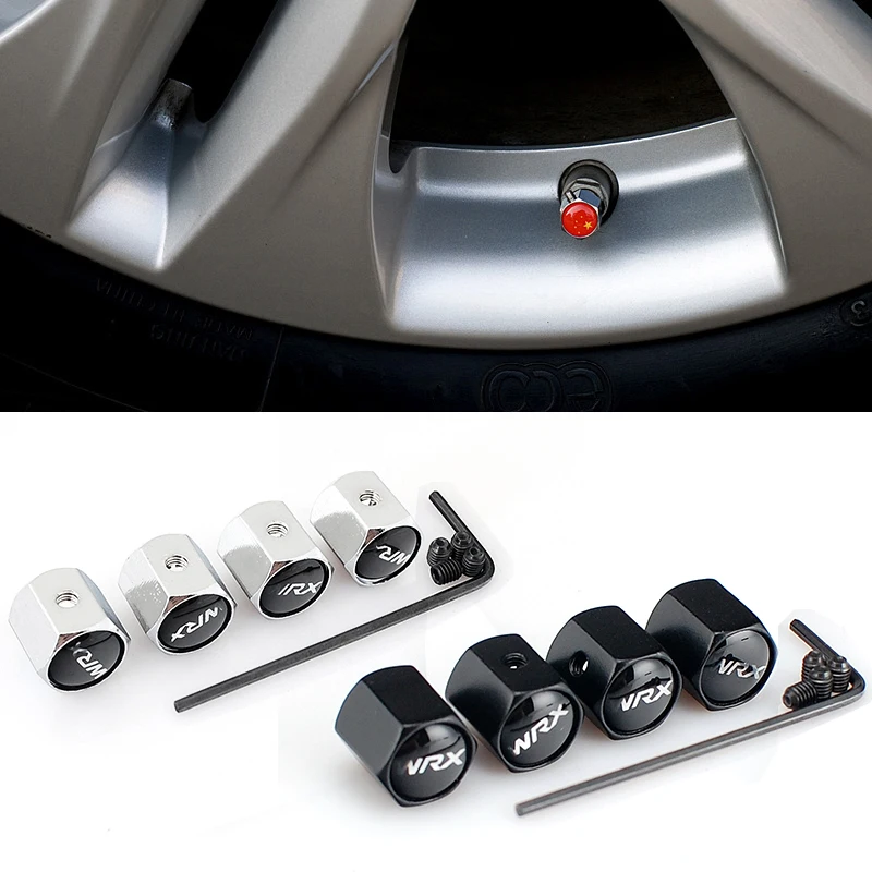 Автомобильный Стайлинг противоугонные колпачки для стержней клапанов Subaru Impreza WRX