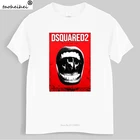 Летняя мужская футболка BNWT disquared2, Мужская футболка с надписью Mouth, размеры, унисекс, футболка для подростков, крутые топы, Прямая поставка