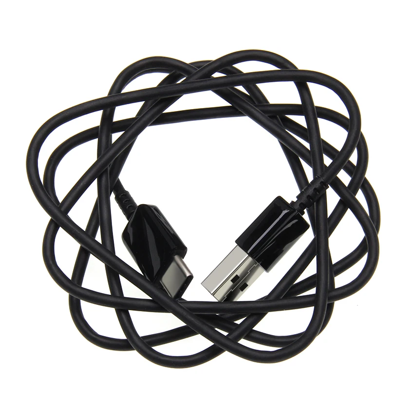 Кабель USB Type-C 1 2 м а шнур для быстрой зарядки и передачи данных кабель Type-c Samsung S9 S8
