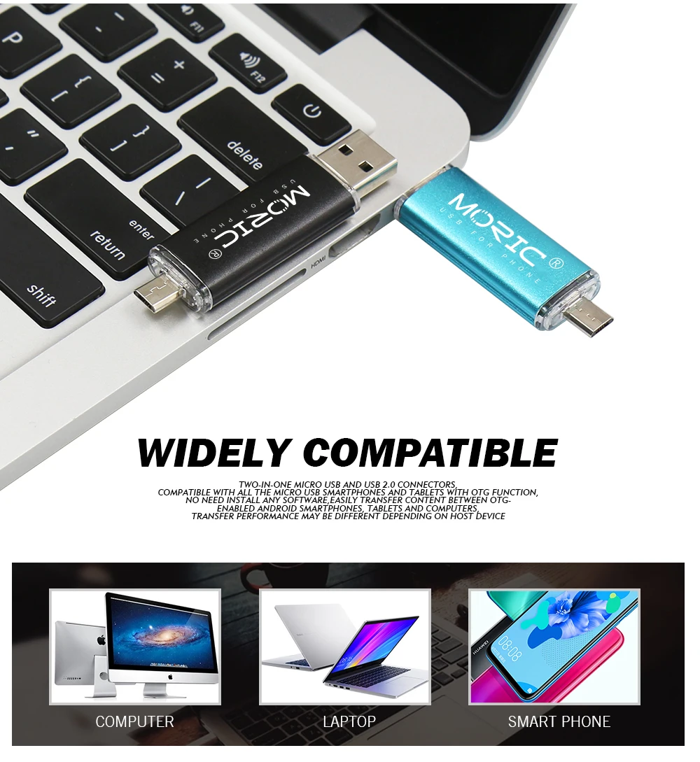 Цветной USB флеш-накопитель, металлический флеш-накопитель, 64 ГБ, флешка, 8 ГБ, 32 ГБ, 16 ГБ, OTG, внешний накопитель, карта памяти microusb, флеш-накопитель