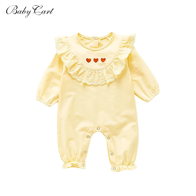 

Autumn New Children's Clothing Baby One-piece Long Sleeve Baby Girl Romper Cotton Romper Outing Clothes