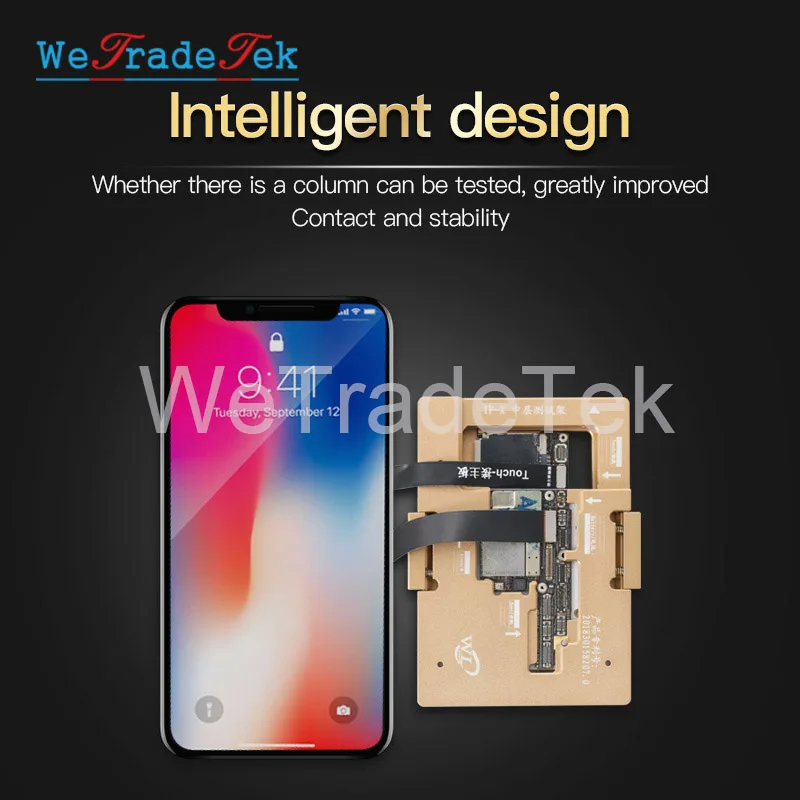 WL iPhone X сокет материнской платы тестовое приспособление логическая плата полная функция Быстрый детектор для материнской платы сенсорный/камера/Wifi проверка