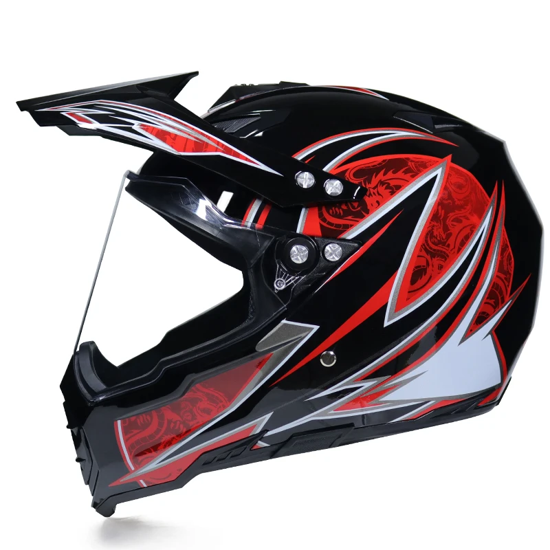 WLT Профессиональный мотоциклетный шлем для взрослых полный шлем-каска moto cross с универсальными внедорожными шлемами S L M XL capacetes - Цвет: 2a