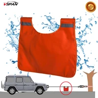 waterproof orange winch damper 4wd winch cable cushion recovery safety blanket 4x4 car off road rescue tool pull towing dampener