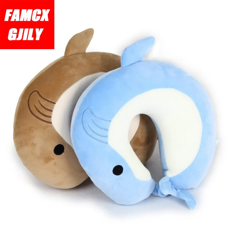В форме Кита U наполнитель подушки пены Тип подушка на шею для легкая мягкая