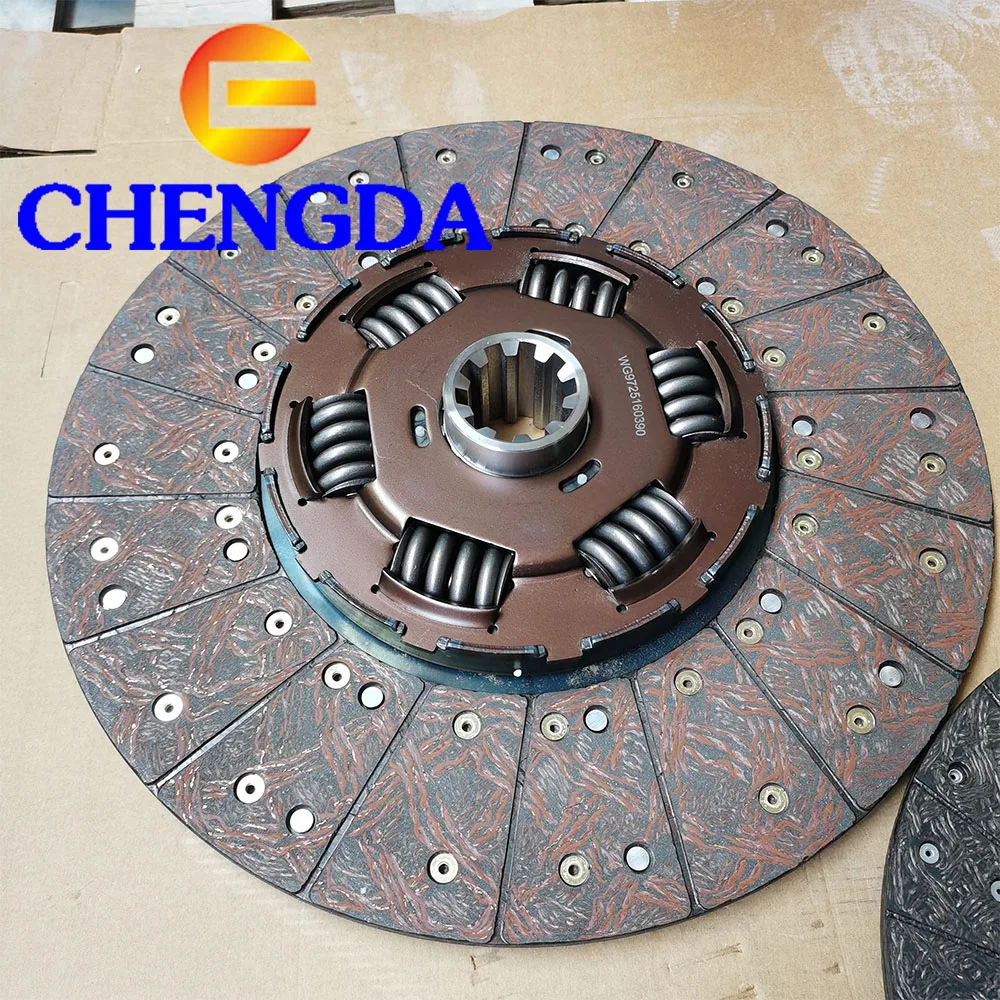 

371 375 Howo Dump Truck Spare Parts Clutch Disc For Sale