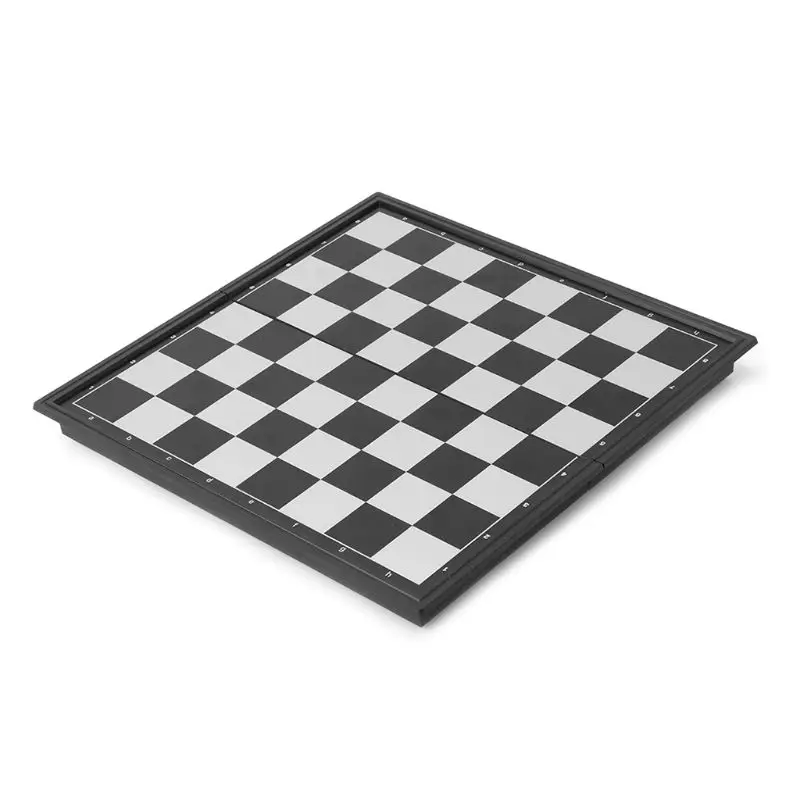 

Portable Chess Folding Magnetic Plastic Chessboard Board Game For Kids And Adult