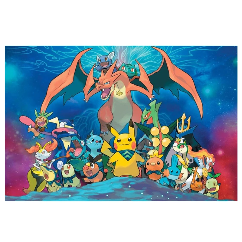 5d алмазная картина сделай сам Покемон Пикачу вышивка крестом мозаика домашний