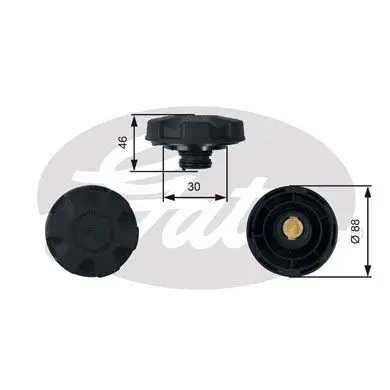 Крышка расширительного бачка BMW E90/E70/E71/F01/F10 GATES RC248|Диски колёсные| |