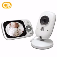 3 2 inch wireless video color baby monitor power adapter baby nanny security camera stand ir led night vision intercom camera