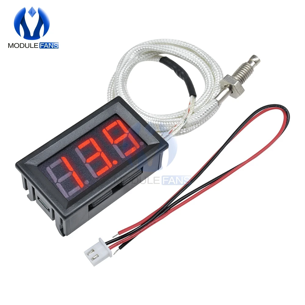 Трубка со светодиодный ным дисплеем термометр измеритель температуры цифровой