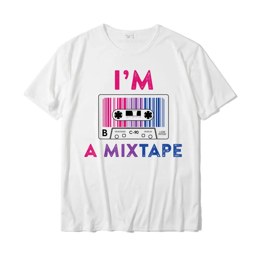 Футболка I'm A Mixtape бисексуальный Прайд ЛГБТ футболка для лесбиянок Топы И
