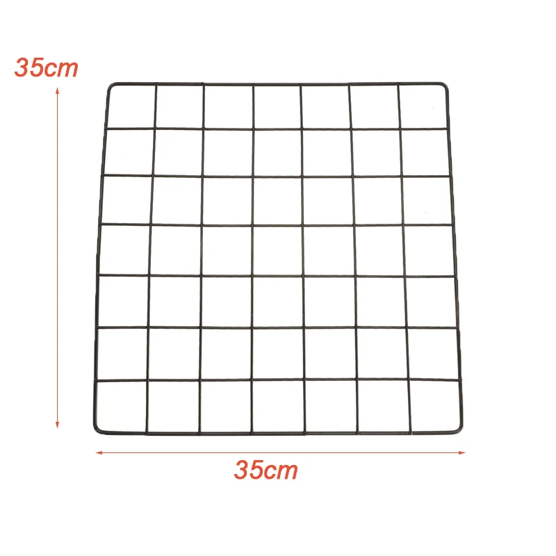 Металлическая полка размером 35 см x железная сетка рамка для фотографий в