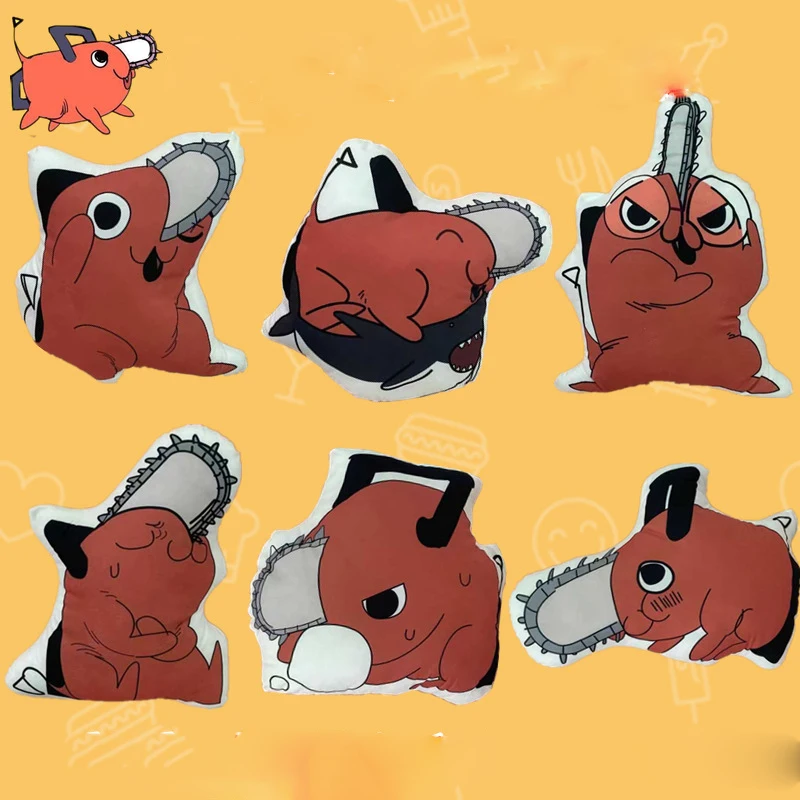 

Anime Chainsaw Man Pochita Plush Toys Cosplay Denji Costumes Accessories Kawaii Pendant Collections