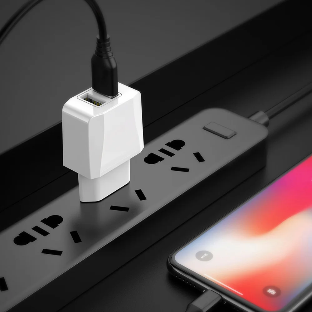 Зарядное устройство с двумя USB-портами 5 В 2 1 А | Мобильные телефоны и аксессуары