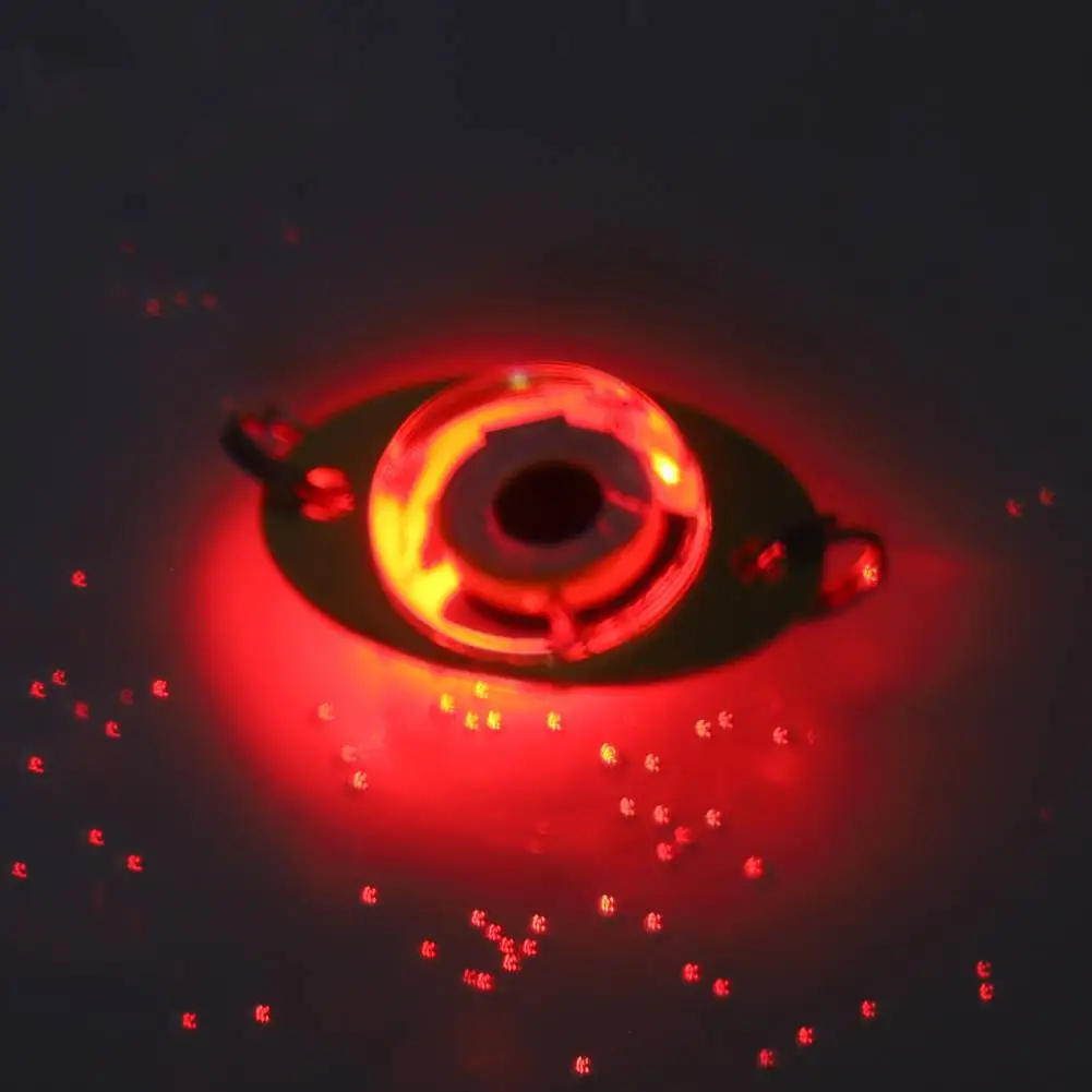 Светодиодный приманка глубокая капля подводная форма глаз рыбалка кальмар