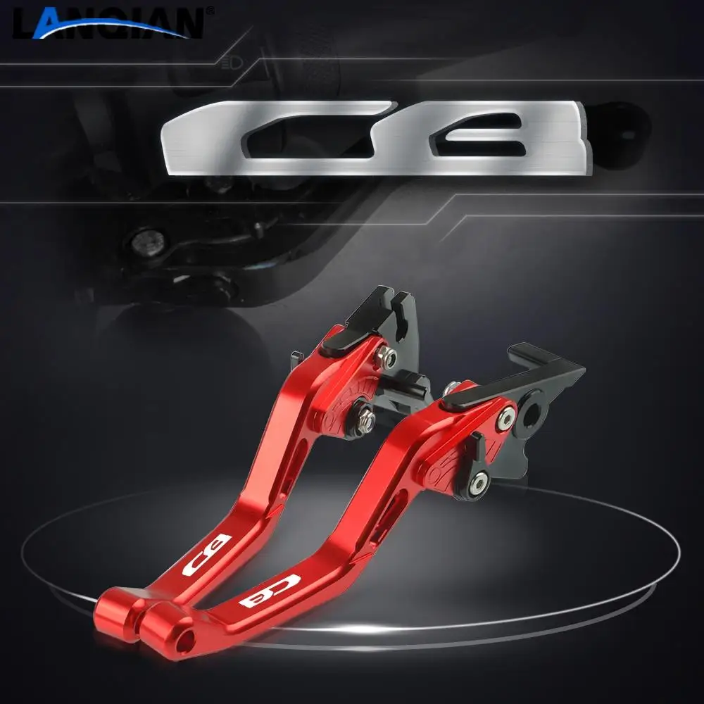 

For Honda CB599 CB600F 07-13 CB400 92-98 CB919 01-08 CB250R 17-19 Motorcycle Short Aluminum Adjustable Brake Clutch Levers