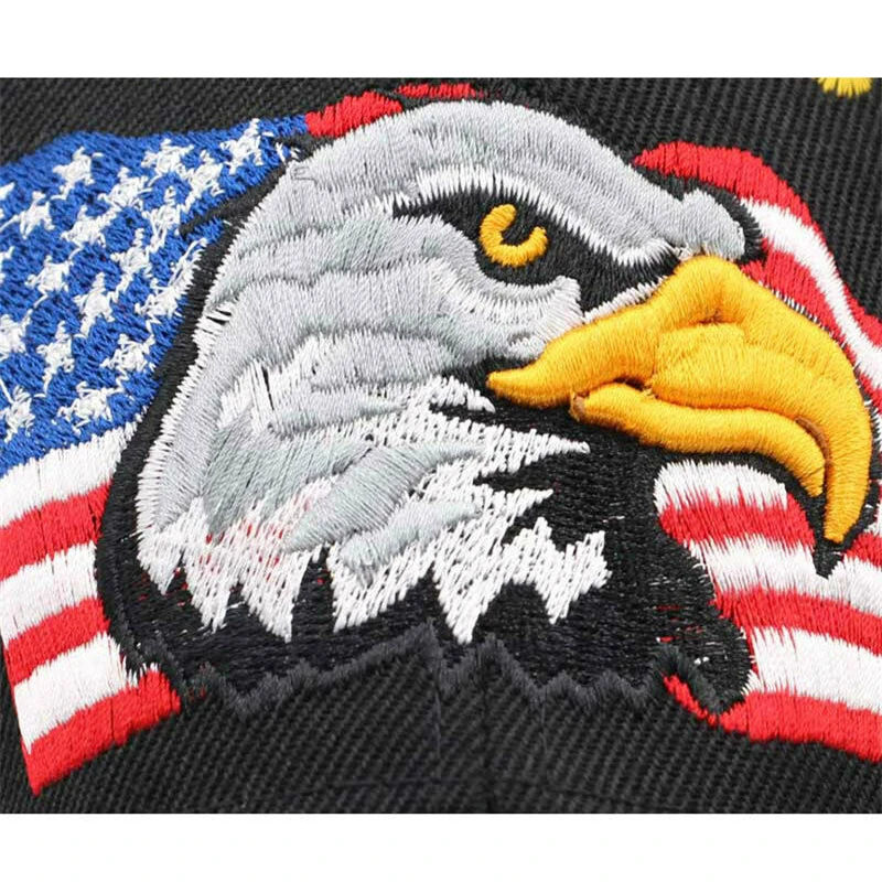 Бейсболка с американским флагом американская бейсболка орлом для женщин и