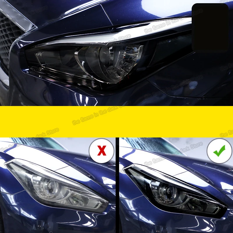 Lsrtw2017 ТПУ Защитная пленка для автомобильных фар Infiniti Q50 QX70 QX30 Q70 QX50 аксессуары |