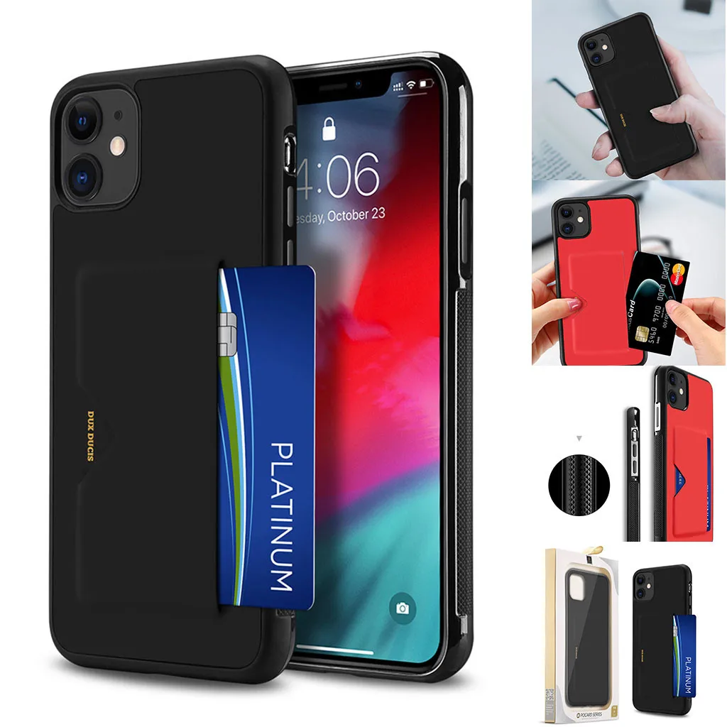 Модный защитный чехол для телефона с отделением кредитных карт iPhone 11 Pro 5 8 дюйма