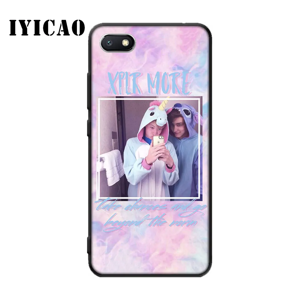 IYICAO Sam и Colby мягкий силиконовый телефон для Redmi Note 5 6 7 Pro 5A Prime 7A K20 Go 8 Чехол |