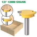 Фреза реверсивная для резьбы по дереву, 12 дюйма, 12,7 мм, 12 мм, 1 шт.