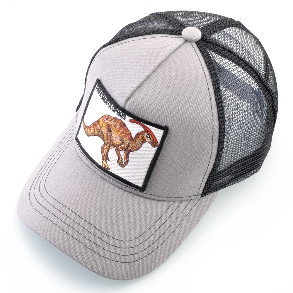 Бейсболка с нашивкой парауралофа Мужская дышащая сетчатая Кепка козырьком