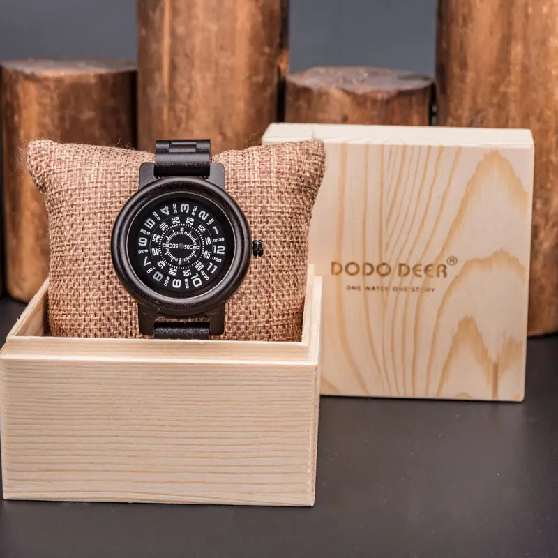 Relojes de pareja Wood Watch For Men Women Couple Compass Pointer Quartz Wristwatches Male Relogio Masculino Dropshipping