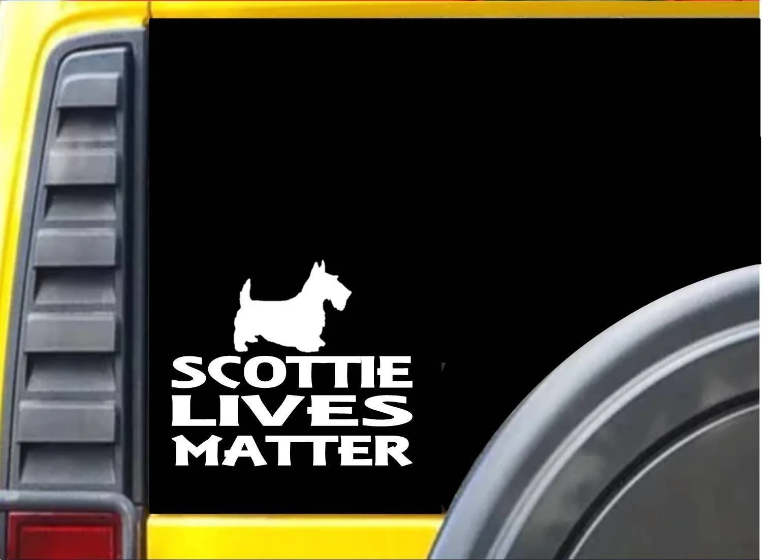 Фото Шотландского терьера живет материя Стикеры k110 6 дюймов Скотти наклейка с собакой
