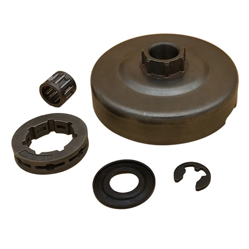 

3/8" 7T Clutch Drum Sprocket Bearing Washer Clip Kit For HUSQVARNA 365 362 371 372 XP 372XP Chainsaw Parts