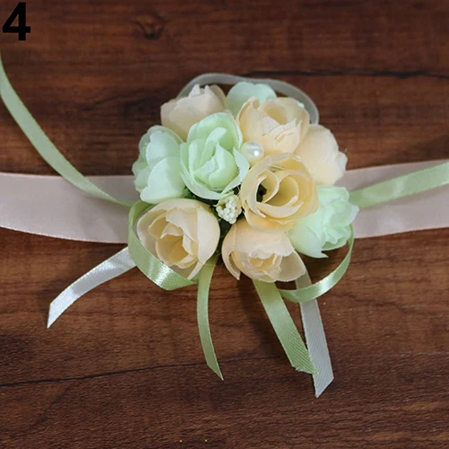 Женский браслет на запястье с цветами для подружки невесты | Дом и сад