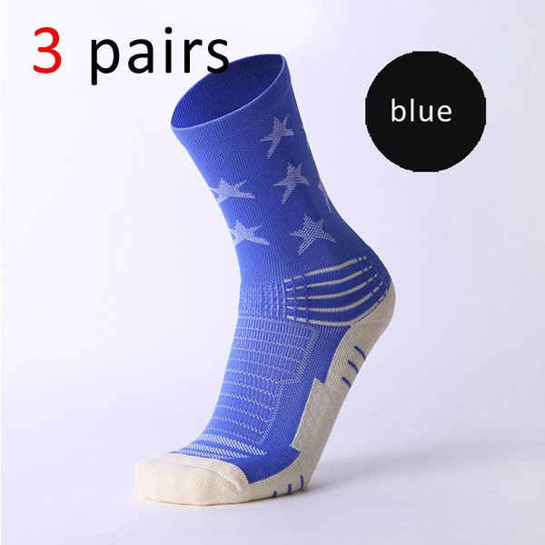 4 VERIDICAL professional compression socks pentagram breathable man short socks 3 pairs white thick non-slip meias masculino - Цвет: 4