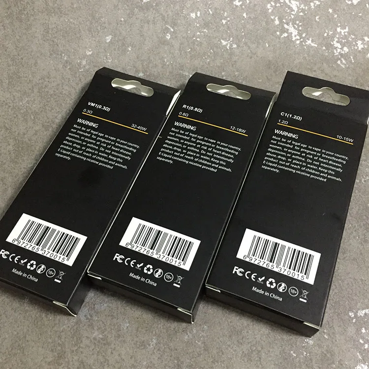 5 шт./кор. Замена VM1 0.3ohm 0.8ohm Vape катушки сердечника для Винчи Pod Комплект сетки