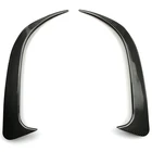 2 шт., задний бампер для Benz Cla W117 Cla45 Amg из углеродного волокна, 2013-2018