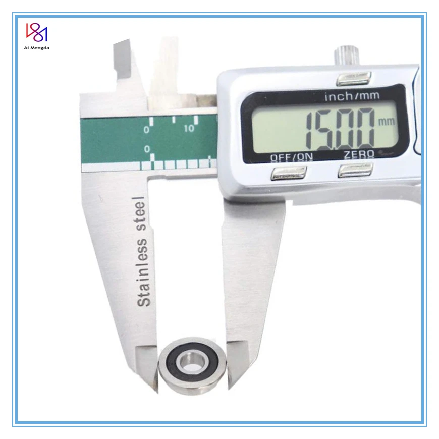 Подшипник F695 2RS 5*13*4 мм 10 шт. фланцевый миниатюрный RS шариковые подшипники F695RS для