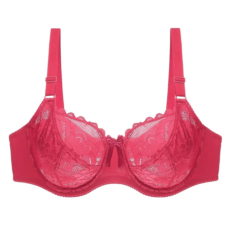 

Women Sexy Lace DEF Cup Plus Size Push Up Bra Bralette Lingerie Comfortable Female Brassiere